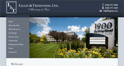 Desktop Screenshot of lilliglaw.com